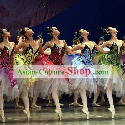 Chinese Butterfly Ballet Costume Set