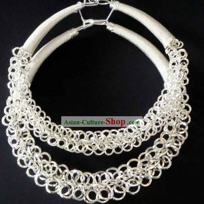 Chinese Classical Miao Silver Chaplets