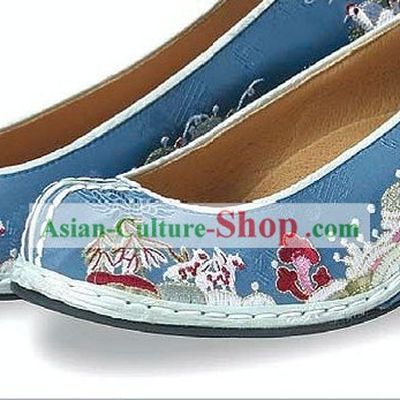 Korean Classical Embroidery Shoes for Women