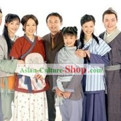 Wu Lin Wai Zhuan My Own Swordsman Drama Costumes 7 Sets