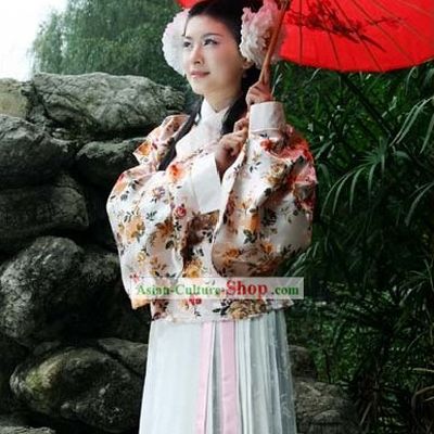Traditional Chinese Hanfu Dress Complete Set for Women