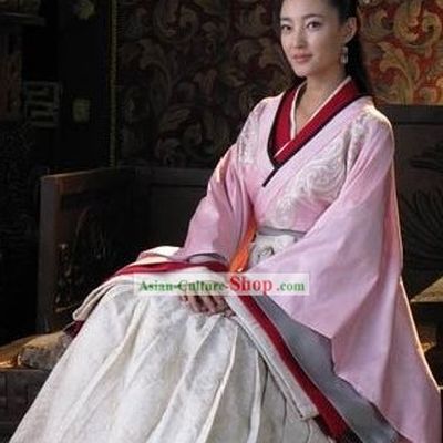 Chinese Han Dynasty Palace Hanfu Set for Women