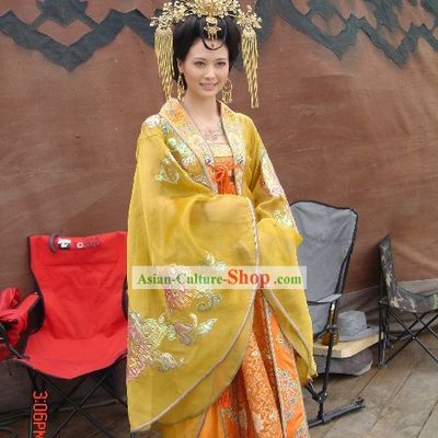 Ancient Chinese Empress Phoenix Headwear Set