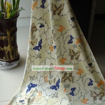 Chinese Butterfly Silk Fabric