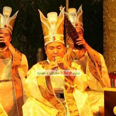Ancient Chinese Palace Musician Costumes Complete Set