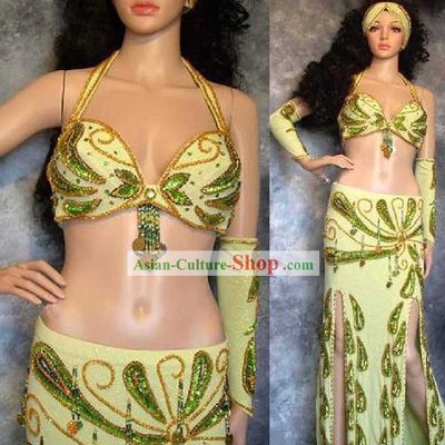 Custom Made Belly Dance Costumes Complete Set