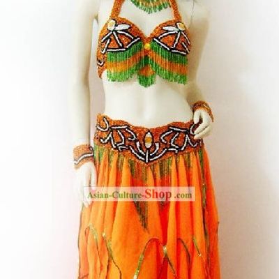 Top Competition Belly Dance Costumes Complete Set for Women