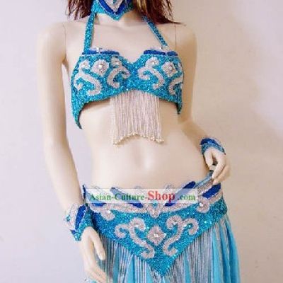 Top Competition Belly Dance Costume Complete Set for Women