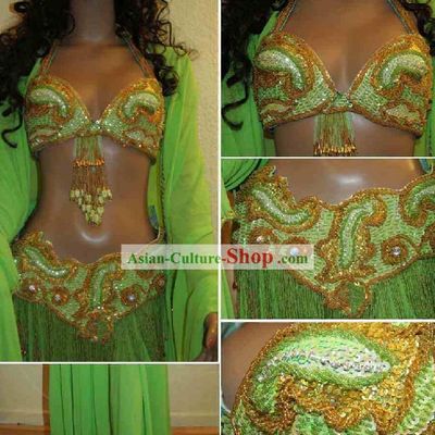 Top Belly Dance Performance Outfit Complete Set for Women