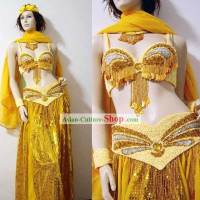 Ancient Belly Dance Costume Complete Set for Women