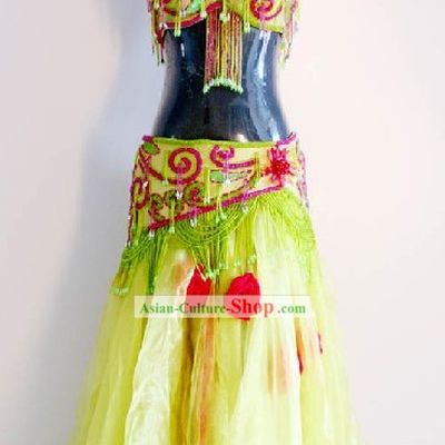 Custom Made Belly Dance Costumes Complete Set for Women