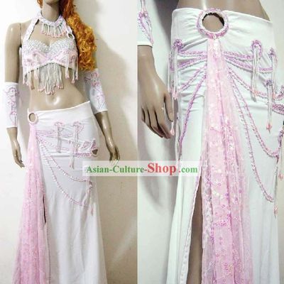 Professional Dancer Belly Dance Costumes Complete Set