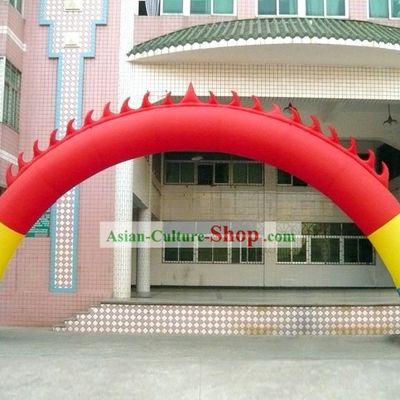 Large Chinese Inflatable Flame Arches