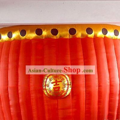 Large Chinese Inflatable Red Drum
