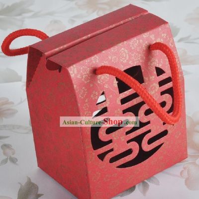 Traditional Chinese Wedding Sugar Box 100 Pieces Set