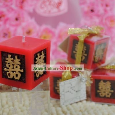 Traditional Chinese Wedding Candle 10 Pieces Set