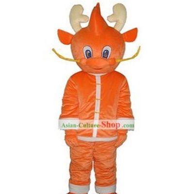 Chinese Dragon Children Mascot Costumes Complete Set
