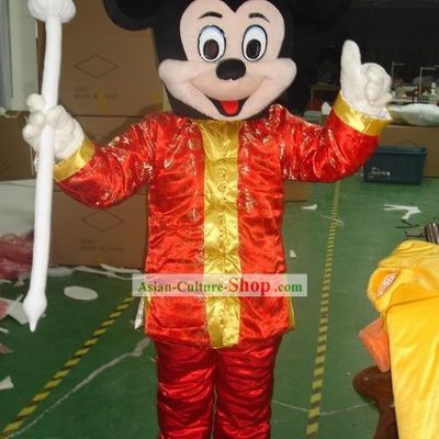 Chinese Male Mickey Mascot Costumes Complete Set