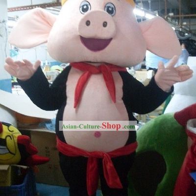 Chinese Journey to West Zhu Bajie Mascot Costumes Complete Set
