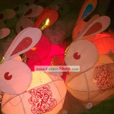 Chinese Handmade Rabbit Lantern