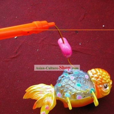 Chinese Happy Festival Celebration Goldfish Lantern