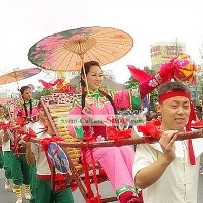 Hand Painted Chinese Dance Umbrella