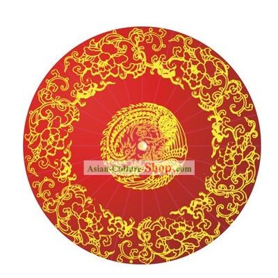 Chinese Hand Made Dragon Umbrella