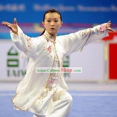Chinese Tai Chi Competition Champion Silk Suit