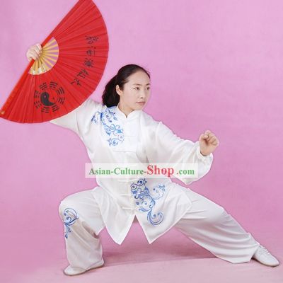 Chinese Tai Chi Competition Champion Silk Suit