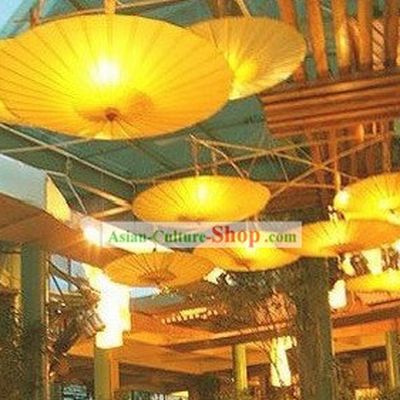 Chinese Style Ceiling Decoration Umbrella