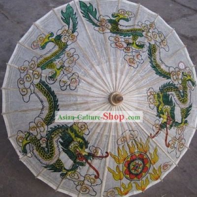 Chinese Hand Made Waterproof Rain Sun Decoration Umbrella