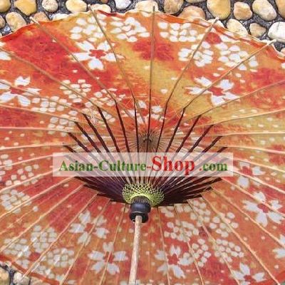 Large Japanese Hand Made Flower Umbrellas