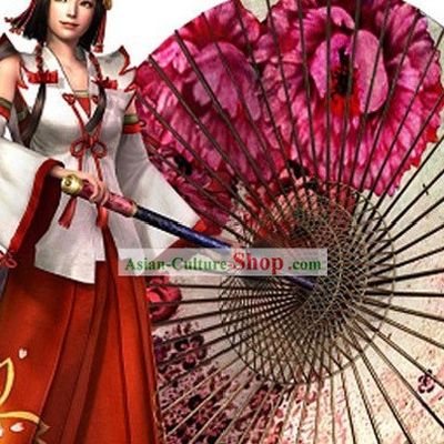 Large Cosplay Flower Umbrella