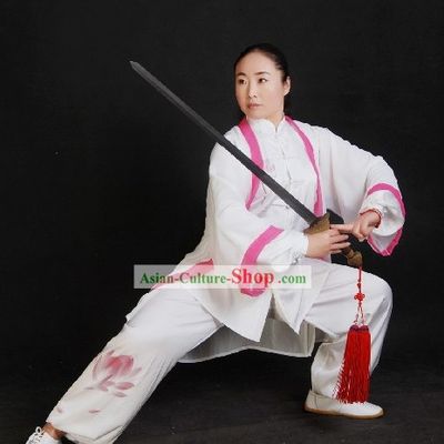 Chinese Silk Tai Chi Sword Suit and Cape Set