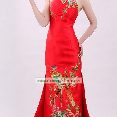 Stunning Chinese Wedding Phoenix Evening Dress