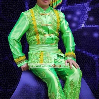 Traditional Thailand Men Clothes Set