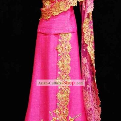 Traditional Thailand Dance Costume for Women