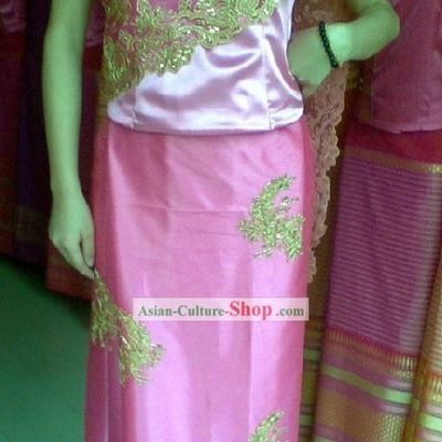 Traditional Thailand Dress Set for Women