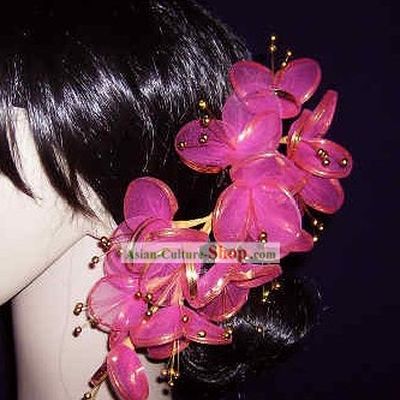 Thailand Pink Hair Decoration Flower for Women