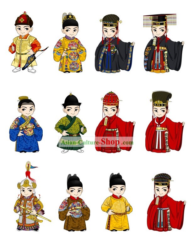 Ming Dynasty Clothing and Hat for Men