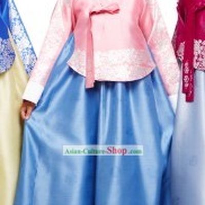 Ancient Korean Hanbok Clothes Set for Women