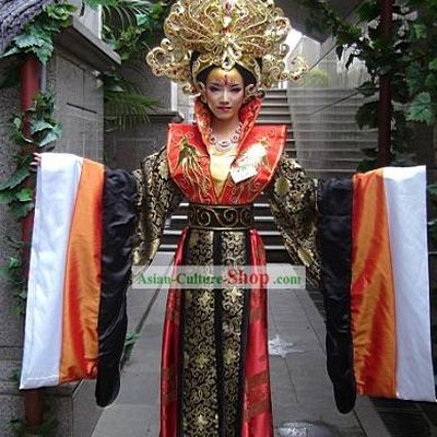 Chinese Empress Costumes and Crown Complete Set