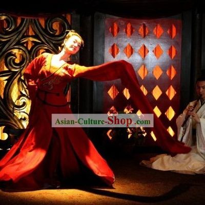 Chinese Red Cliff Film Xiao Qiao Costumes Complete Set