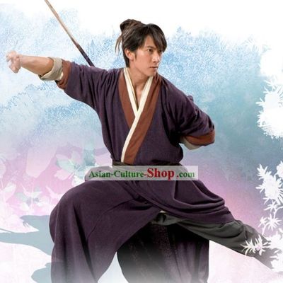 China Wuxia Martial Arts Chivalry Costumes for Men