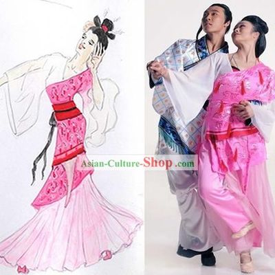 Chinese Folk Dancing Costumes for Women