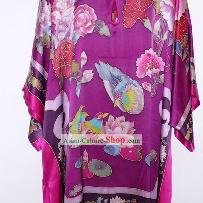 Rui Fu Xiang Hand Painted Silk Blouse for Women