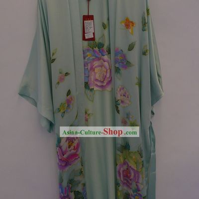 Rui Fu Xiang Hand Painted Silk Gown for Women