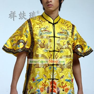 Rui Fu Xiang Chinese Golden Dragon Tang Suit
