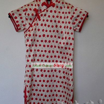 Rui Fu Xiang Silk Wedding Qipao for Women