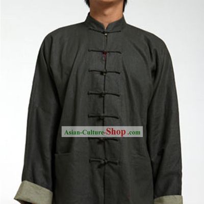 Traditional Chinese Flax Tang Suit for Men